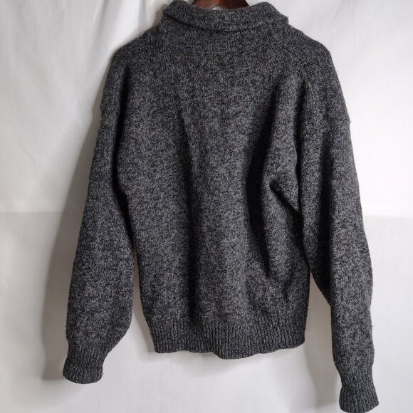 Vintage Eddie Bauer 1980s Unisex Grey Wool Sweater, Men S / Women L - Picture 2 of 6